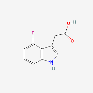 2-(4-fluoro-1H-indol-3-yl)acetic Acid