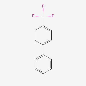 molecular formula C13H9F3 B1311724 4-(Trifluoromethyl)biphenyl CAS No. 398-36-7