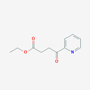 molecular formula C11H13NO3 B1311771 Ethyl 4-oxo-4-(2-pyridyl)butyrate CAS No. 26749-23-5