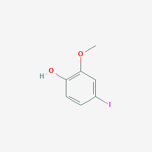 molecular formula C7H7IO2 B1311775 4-Iodo-2-methoxyphenol CAS No. 203861-62-5