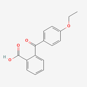 molecular formula C16H14O4 B1311778 2-(4-ethoxybenzoyl)benzoic Acid CAS No. 42797-20-6