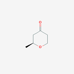 molecular formula C6H10O2 B1311785 (2S)-2-Methyloxan-4-one CAS No. 82110-21-2