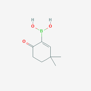 molecular formula C8H13BO3 B1311791 (3,3-Dimethyl-6-oxocyclohex-1-en-1-yl)boronic acid CAS No. 221006-68-4