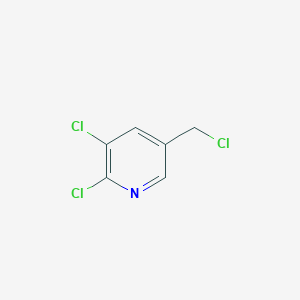 molecular formula C6H4Cl3N B1311800 2,3-二氯-5-(氯甲基)吡啶 CAS No. 54127-31-0