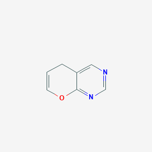 molecular formula C7H6N2O B13118067 5H-Pyrano[2,3-d]pyrimidine CAS No. 41688-96-4