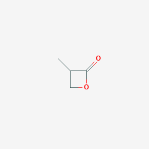 molecular formula C4H6O2 B1311816 3-Methyloxetan-2-one CAS No. 1823-54-7