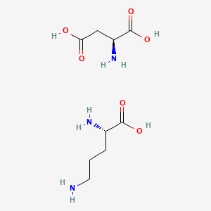 molecular formula C9H19N3O6 B1311825 L-鸟氨酸L-天冬氨酸 CAS No. 3230-94-2