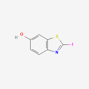 molecular formula C7H4INOS B1311827 2-碘苯并[d]噻唑-6-醇 CAS No. 78431-08-0