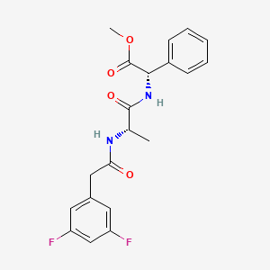 molecular formula C20H20F2N2O4 B1311844 γ-分泌酶抑制剂XVI CAS No. 208255-51-0