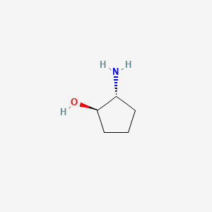 molecular formula C5H11NO B1311845 (1R,2R)-2-氨基环戊醇 CAS No. 68327-03-7