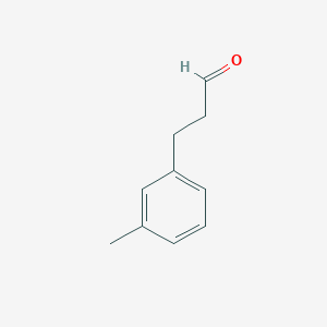 molecular formula C10H12O B1311848 3-(3-Methylphenyl)propionaldehyde CAS No. 95416-60-7