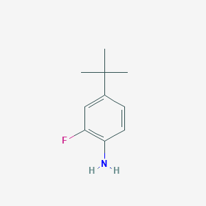 molecular formula C10H14FN B1311849 4-叔丁基-2-氟苯胺 CAS No. 129373-04-2