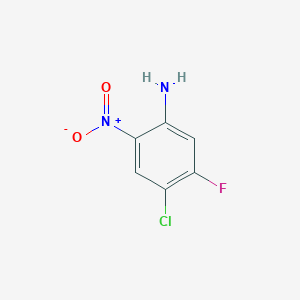 molecular formula C6H4ClFN2O2 B1311852 4-氯-5-氟-2-硝基苯胺 CAS No. 428871-64-1