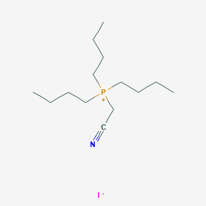 Tributyl(cyanomethyl)phosphanium iodide