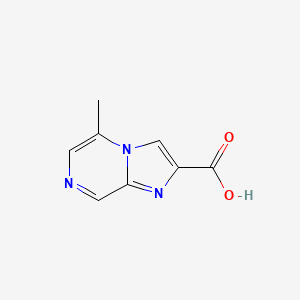 molecular formula C8H7N3O2 B1311892 5-Methylimidazo[1,2-a]pyrazine-2-carboxylic acid CAS No. 190381-51-2
