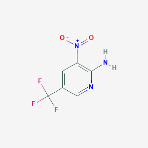 B1311898 3-Nitro-5-(trifluoromethyl)pyridin-2-amine CAS No. 53359-69-6