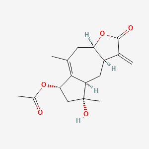 molecular formula C17H22O5 B13118986 Inuchinenolide B 