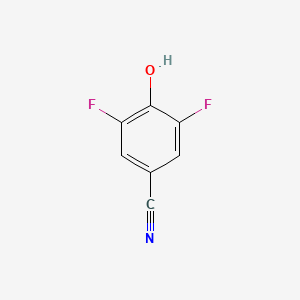 molecular formula C7H3F2NO B1311909 3,5-Difluoro-4-hydroxybenzonitrile CAS No. 2967-54-6