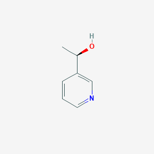 molecular formula C7H9NO B1311910 (R)-1-(3-吡啶基)乙醇 CAS No. 7606-26-0