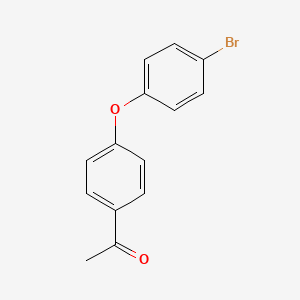 molecular formula C14H11BrO2 B1311913 1-(4-(4-溴苯氧基)苯基)乙酮 CAS No. 54916-27-7