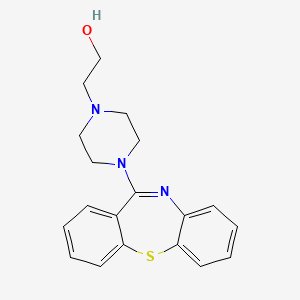 molecular formula C19H21N3OS B1311914 Quetiapine Hydroxy Impurity CAS No. 329216-67-3