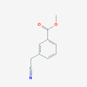 molecular formula C10H9NO2 B1311916 Methyl 3-(cyanomethyl)benzoate CAS No. 68432-92-8