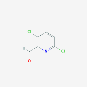 molecular formula C6H3Cl2NO B1311917 3,6-Dichloropicolinaldehyde CAS No. 343781-53-3