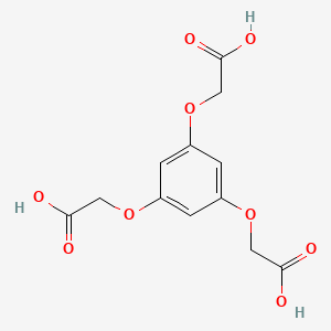 molecular formula C12H12O9 B1311935 2,2',2''-(Benzene-1,3,5-triyltris(oxy))triacetic acid CAS No. 215162-34-8