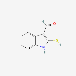 2-sulfanyl-1H-indole-3-carbaldehyde