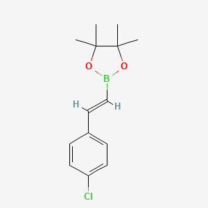 (E)-2-(4-Chlorostyryl)-4,4,5,5-tetramethyl-1,3,2-dioxaborolane