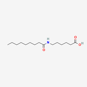 Hexanoic acid, 6-[(1-oxononyl)amino]-
