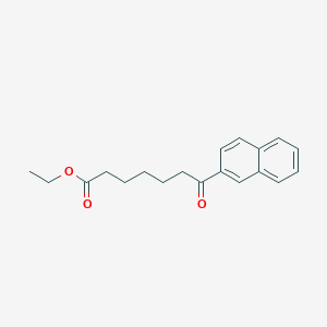 Ethyl 7-(2-naphthyl)-7-oxoheptanoate