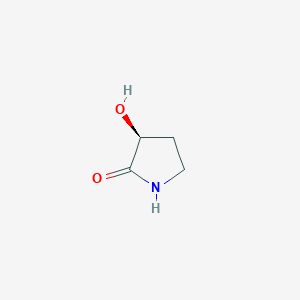 molecular formula C4H7NO2 B1311985 (S)-3-Hydroxypyrrolidin-2-one CAS No. 34368-52-0