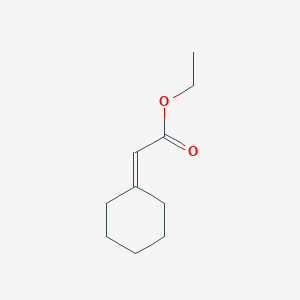 molecular formula C10H16O2 B131199 Ethyl cyclohexylideneacetate CAS No. 1552-92-7