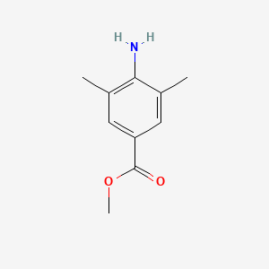 molecular formula C10H13NO2 B1311991 Methyl 4-amino-3,5-dimethylbenzoate CAS No. 3095-48-5