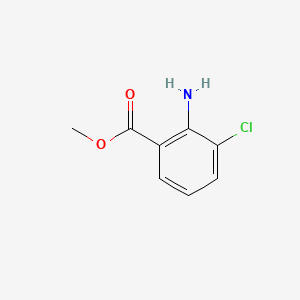 molecular formula C8H8ClNO2 B1311992 Methyl 2-amino-3-chlorobenzoate CAS No. 77820-58-7