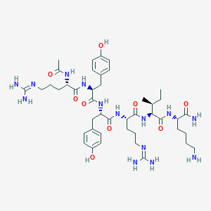 molecular formula C44H70N14O9 B013120 Ac-RYYRIK-NH2 