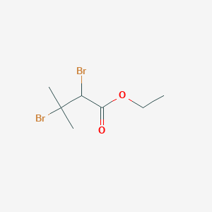 molecular formula C7H12Br2O2 B1312004 Ethyl 2,3-dibromo-3-methylbutanoate CAS No. 79405-51-9