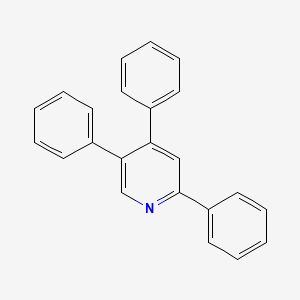 molecular formula C23H17N B13120278 2,4,5-Triphenylpyridine 