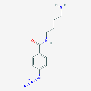 N-(4-Azidobenzoyl)putrescine