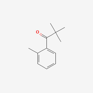 molecular formula C12H16O B1312041 2',2,2-TRIMETHYLPROPIOPHENONE CAS No. 2041-37-4