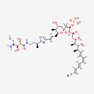 molecular formula C50H81N4O15P B13120621 Calyculin F CAS No. 133445-06-4