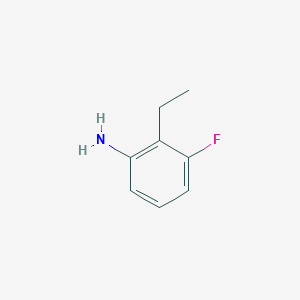 molecular formula C8H10FN B13120830 2-Ethyl-3-fluoroaniline 