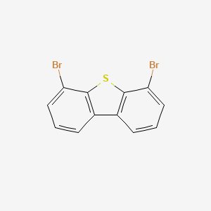 molecular formula C12H6Br2S B1312096 4,6-Dibromodibenzo[b,d]thiophene CAS No. 669773-34-6