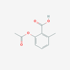 molecular formula C10H10O4 B1312102 2-(乙酰氧基)-6-甲基苯甲酸 CAS No. 31490-86-5