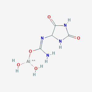 molecular formula C4H9AlN4O5 B13121224 CID 57417254 