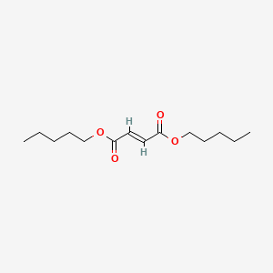 molecular formula C14H24O4 B1312125 Dipentyl fumarate CAS No. 20314-74-3
