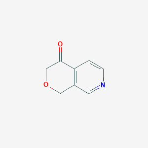 molecular formula C8H7NO2 B13121607 1H-pyrano[3,4-c]pyridin-4-one 