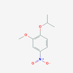 molecular formula C10H13NO4 B1312177 1-异丙氧基-2-甲氧基-4-硝基苯 CAS No. 100201-00-1