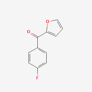 molecular formula C11H7FO2 B1312183 2-[(4-氟苯基)羰基]呋喃 CAS No. 15817-51-3
